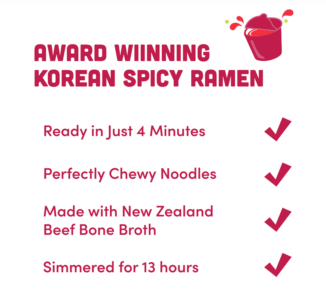 Ramenas OTTOGI JIN (SPICY), 120g
