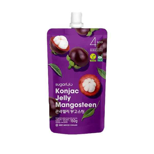 Mangostanų Konjac Jelly