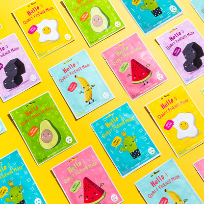 Quret veido kaukė su kaktuso ekstraktu