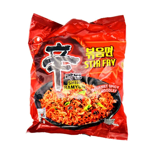 Stir fry shin ramenas