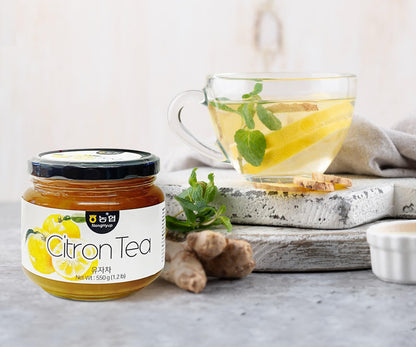 Citrinų arbatos natūrali tyrė, 550g