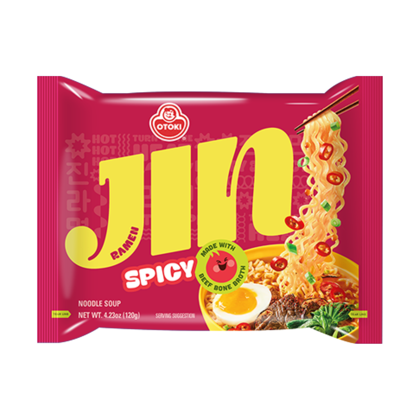 Ramenas OTTOGI JIN (SPICY), 120g