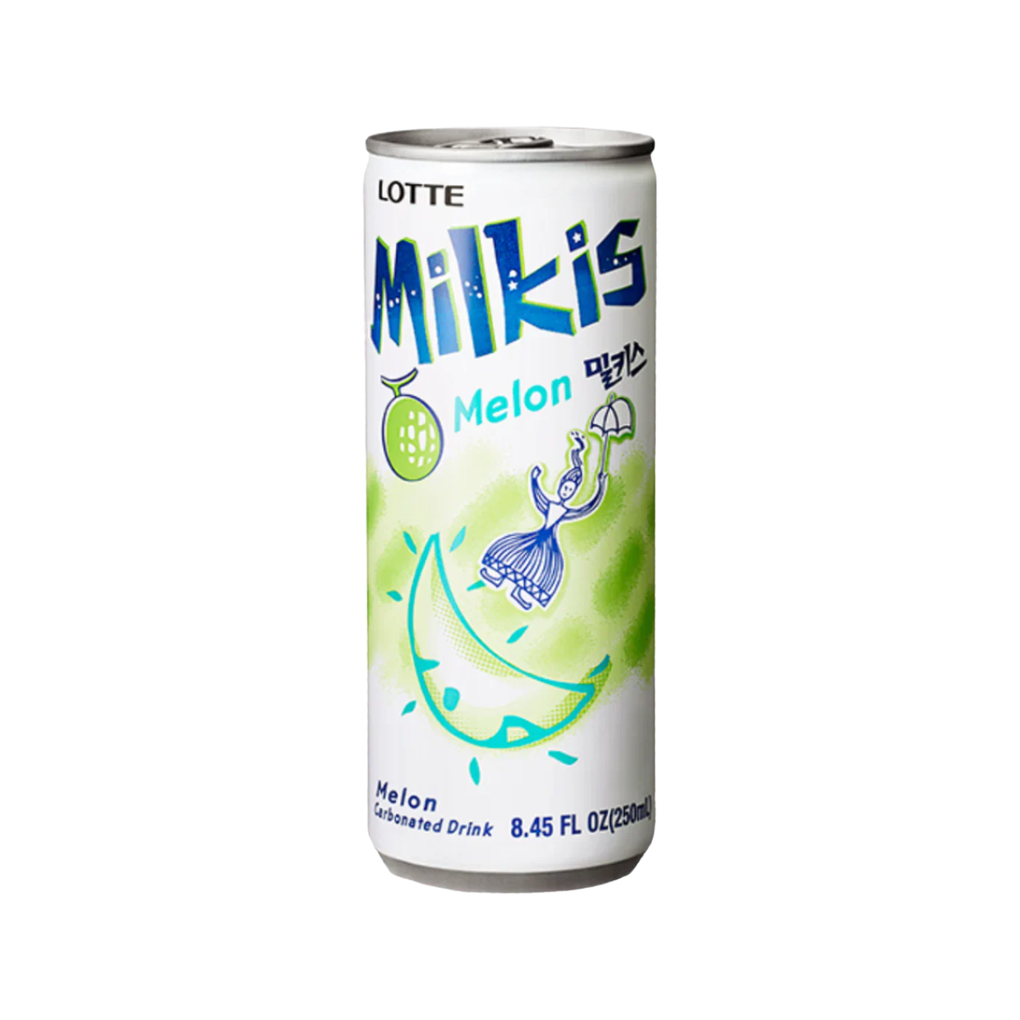 Milkis Melionų Skonio Gazuotas Pieniškas Gėrimas 250ml (Lotte)