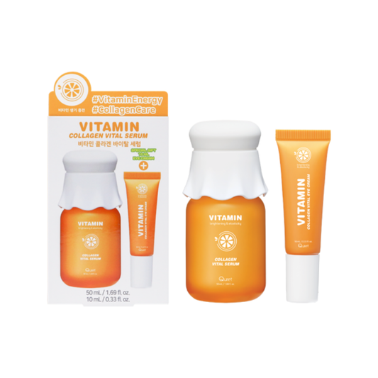 Vitaminų ir kolageno serumas + akių kremas (dovana)
