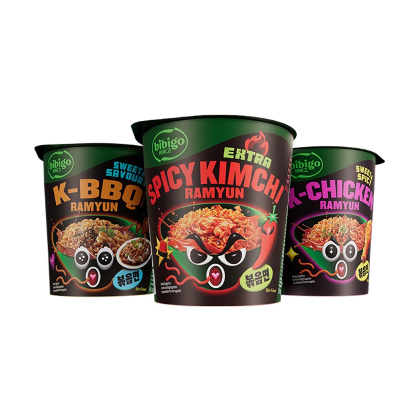 BIBIGO K-CHICKEN ramenas, 98g