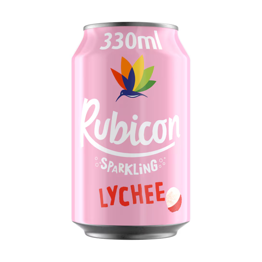 Ličių gazuotas gėrimas RUBICON, 330ml