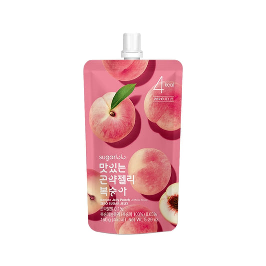 Persikų Konjac Jelly