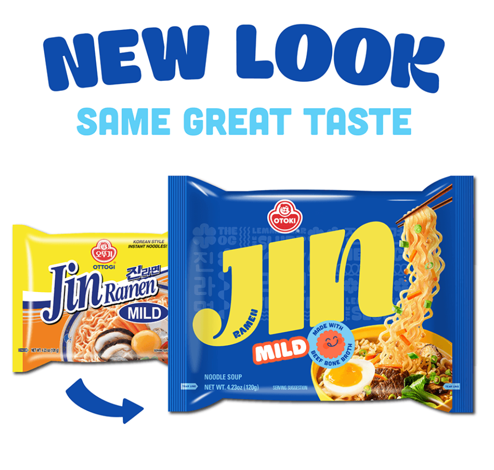 라면 오뚜기 진 (순한맛), 120g