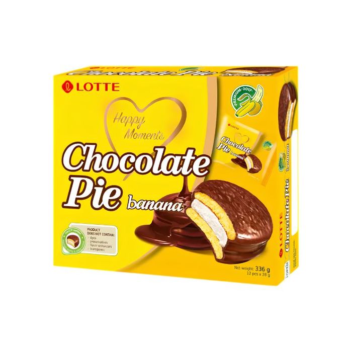 Bananinis Choco Pie, 336g