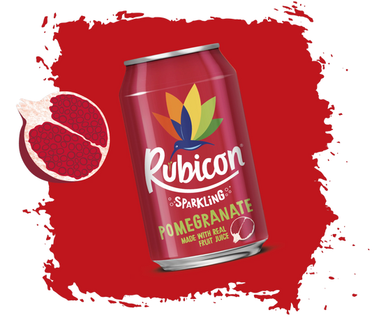 Granatų gazuotas gėrimas RUBICON, 330ml